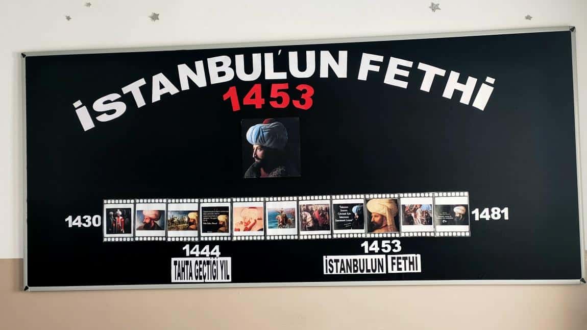 İSTANBUL'UN FETHİNİN 570. YILDÖNÜMÜ KUTLU OLSUN 